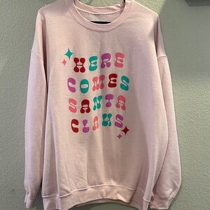 Pink Graphic Women's Sweater
